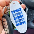 Howdy Motel Keychain